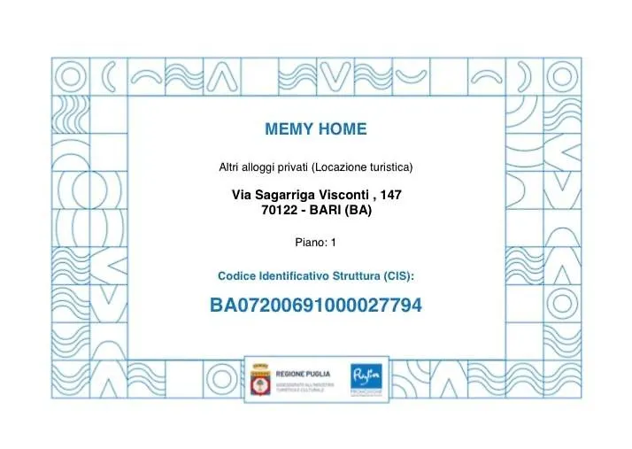 Memy Home Bari 0*,  Italy